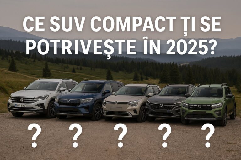 Ce SUV compact ți se potrivește în 2025 Ghid complet pentru familie